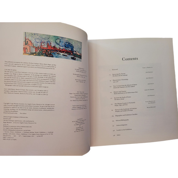 Fauve Landscape Judy Freeman Los Angeles County Museum of Art LACMA Paperback - Picture 5 of 10